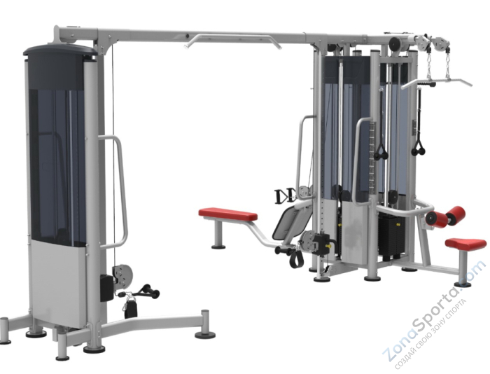 5-ти стековый тренажерный комплекс Impulse IT9527 + IT9527OPT + IT9525