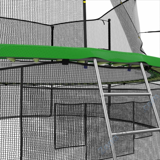 Батут Unix line 12 ft inside (Green)