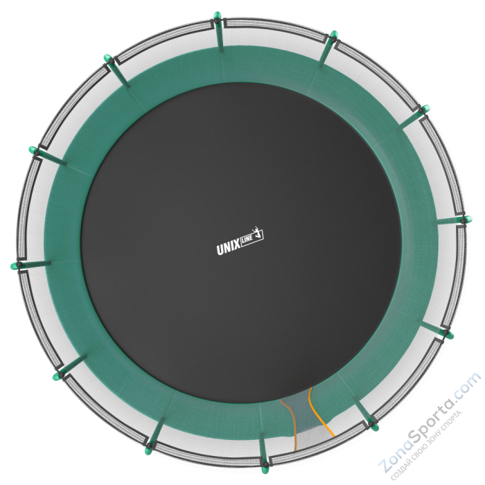 Батут Unix Line Supreme Basic 16 ft (green)