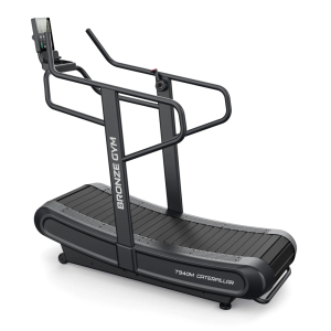 Беговая дорожка профессиональная инерционная механическая Bronze Gym T940M Caterpillar New