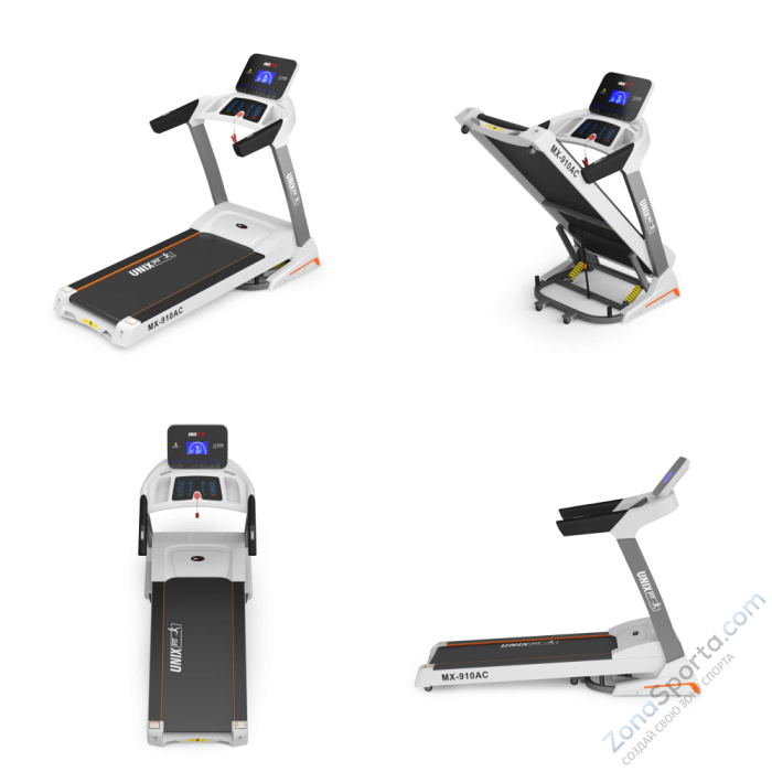 Беговая дорожка Unix Fit MX-910 AC White