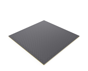 Будо-мат EVA DFC 100 x 100 см, 20 мм, цвет желто-графитовый