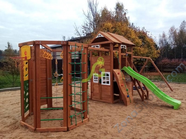 Детская площадка IgraGrad Клубный домик 2 с WorkOut Luxe