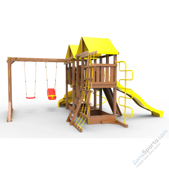 Детская площадка Пикник Оптимус Пацифик Light с винтовой трубой