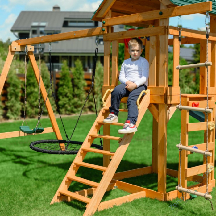 Детский игровой комплекс Unix Kids (6 in 1) Dark Green