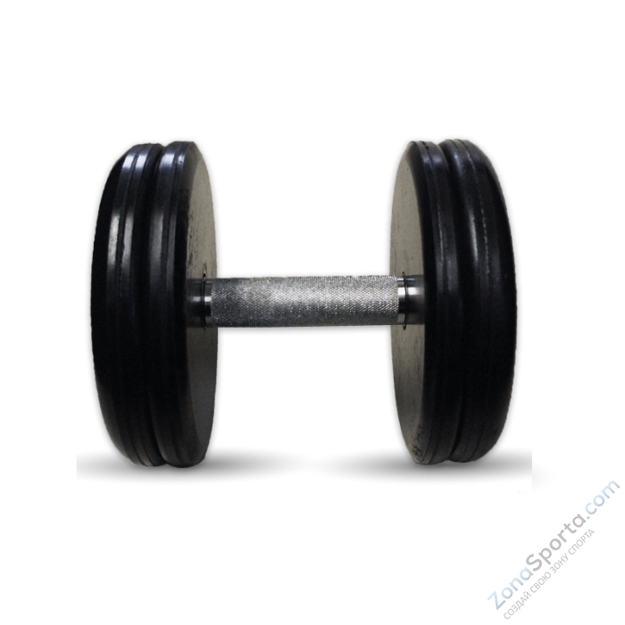 Гантель MB Barbell MB KL-24 неразборная (классик)
