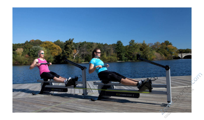 Гребной тренажер Concept2 Dynamic (PM5) 2714