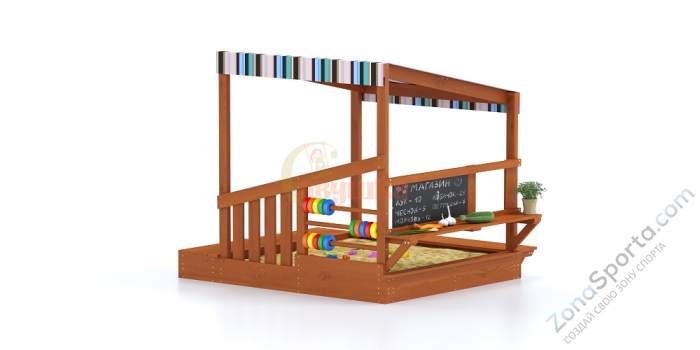 Игровой комплекс Песочный дворик Савушка-2
