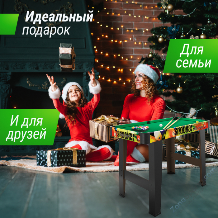 Игровой стол Unix Line Мини Бильярд (88х47 cм) Color