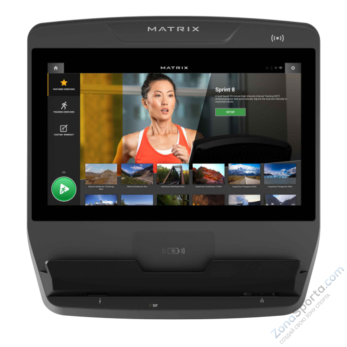 Лестница-эскалатор Matrix Lifestyle с консолью Touch XL Base