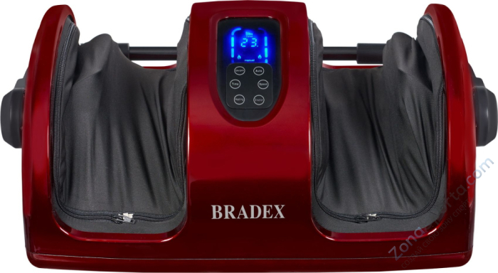 Массажёр для стоп и лодыжек Блаженство Комфорт, красный