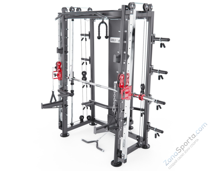 Мультистанция, машина Смита DFC Gorilla Sport 822