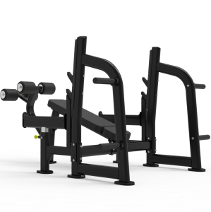 Олимпийская скамья с отрицательным наклоном для жима Impulse ITF8204