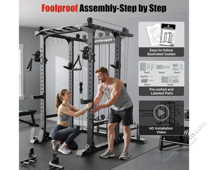 Силовая рама многофункциональная DFC D026