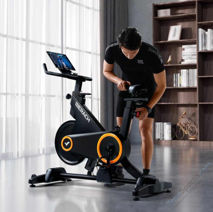 Спин-байк с автоматическим углом наклона домашний Merach MR-S01