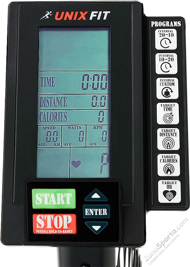 Велотренажер Unix Fit Techno AirBike