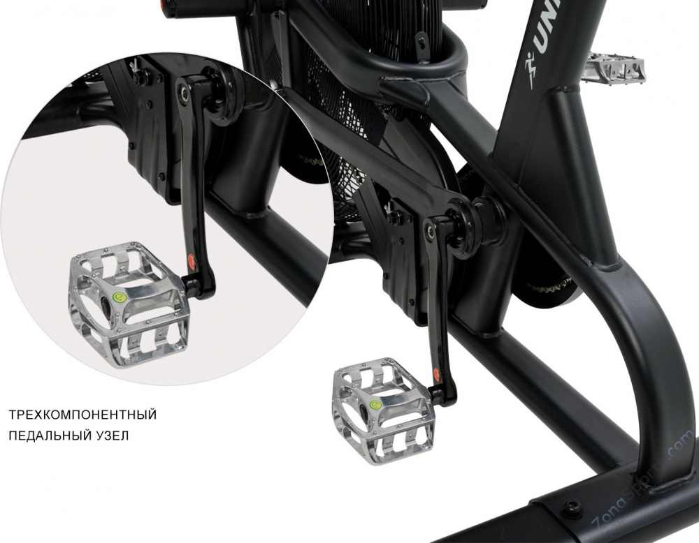 Велотренажер Unix Fit Techno AirBike
