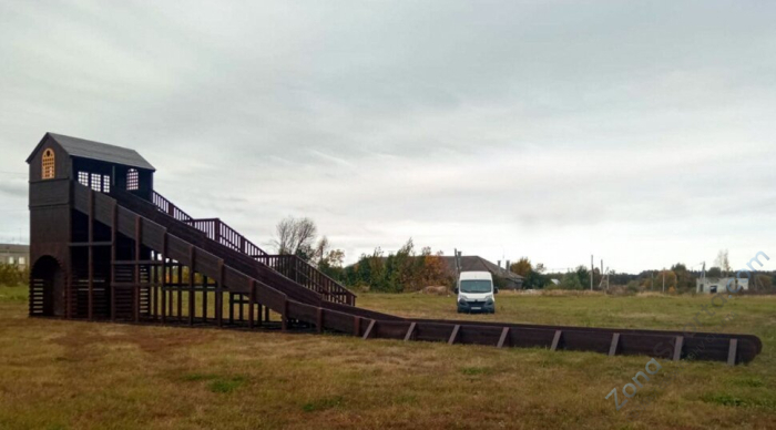 Зимняя горка Вичуга 3